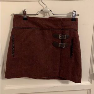xxi Skirts - Brown knitted skirt with buckles xxi Skirts - Brown knitted skirt with buckles